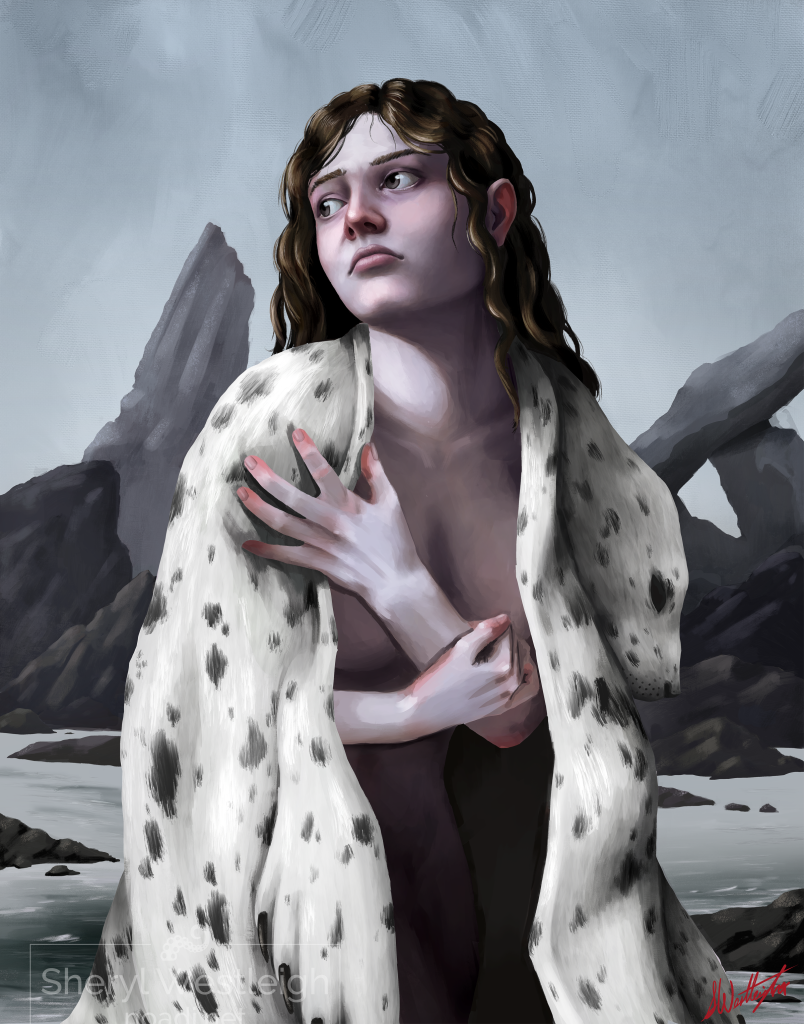 Selkie digital painting